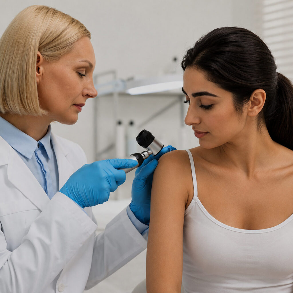 Dermatologist check